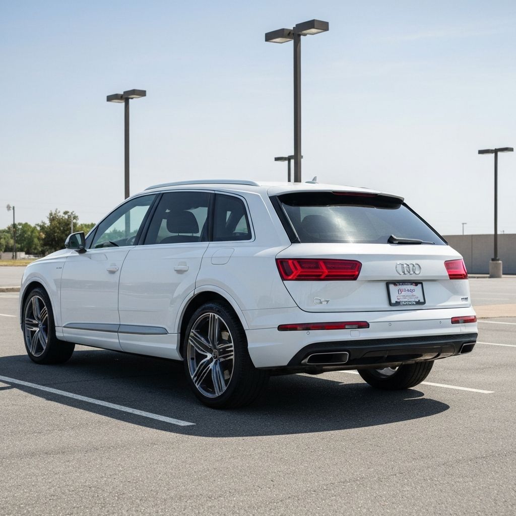 Audi Q7 SUV – Heckansicht
