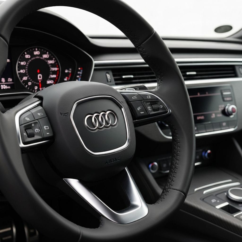 Audi Sportlenkrad – Detail